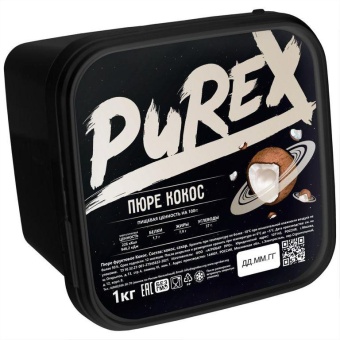 Пюре Purex кокос 1 кг