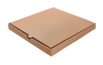 Упаковка OSQ Pure Kraft для пиццы 250х250х40 мм 50 шт/уп