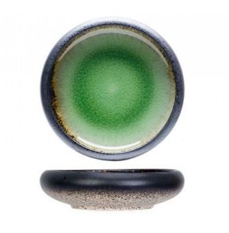 Чаша-салатник Fervido Cosy&trendy зеленая керамика D15,5XH 4 см