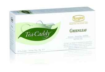Чай Ronnefeldt Caddy Greenleaf Гринлиф зеленый 20 шт