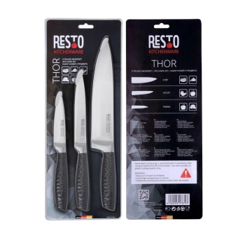 Набор ножей Resto Kicthenware Thor 3 предмета литые 95502