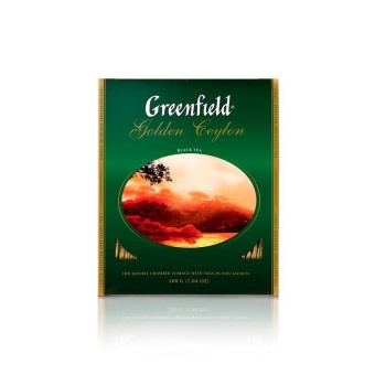 Чай Greenfield Golden Ceylon Голден Цейлон черный 100 шт