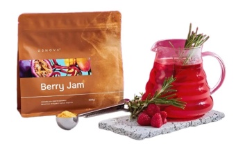 Смесь вкусоароматическая Berry Jam Малина-розмарин 500 г