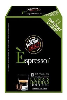 Кофе Vergnano 1882 Espresso Lungo Intenso формат Nespresso в капсулах 5 г*10 шт