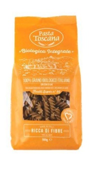 Паста Toscana Фузилли № 85 цельнозерновая с омега-3 500 г