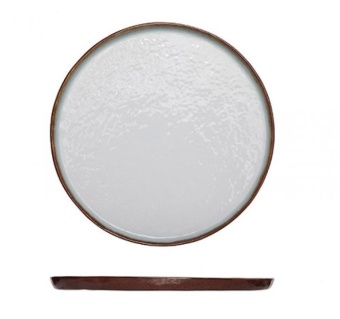 Тарелка Plato Cosy&trendy плоская с бортом матовая 27,5 см