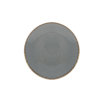Тарелка Porland Dark Grey Seasons фарфор 28 см