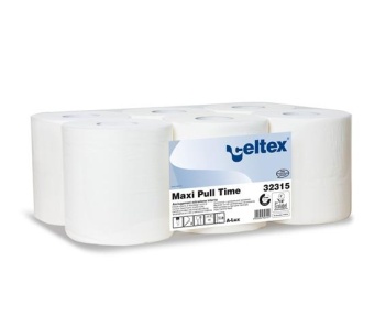 Полотенца бумажные с центральной вытяжкой Maxi Pull Time Celtex