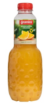 Нектар Granini Апельсин 100% 1 л ПЭТ
