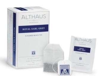 Чай Althaus Royal Earl Grey Ройал Эрл Грей черный 20 п*1,75 г для чашки