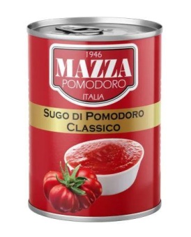 Соус томатный Mazza Pomodoro Classic tomato sauce 400 г ж/б