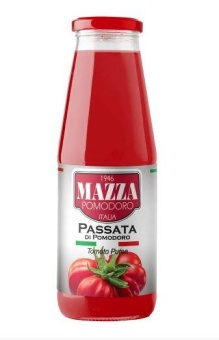 Томатное пюре Mazza Pomodoro Tomato puree/passata 720 мл ст/б