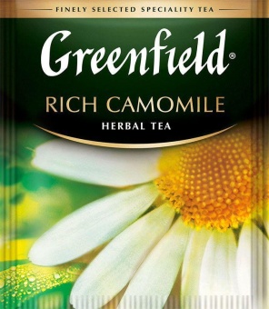 Чай Гринфилд Rich Camomile травяной 100 пак.