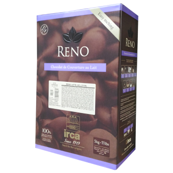 Шоколад молочный RENO LATTE 34% в дропсах 5 кг
